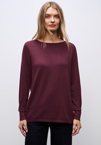 STREET ONE Sweater in Red: front