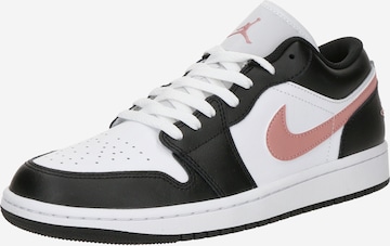 Baskets basses 'Air Jordan 1' Jordan en blanc : devant