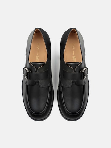 L37 HANDMADE SHOES Slipper 'NEBULA GLOW' in Schwarz