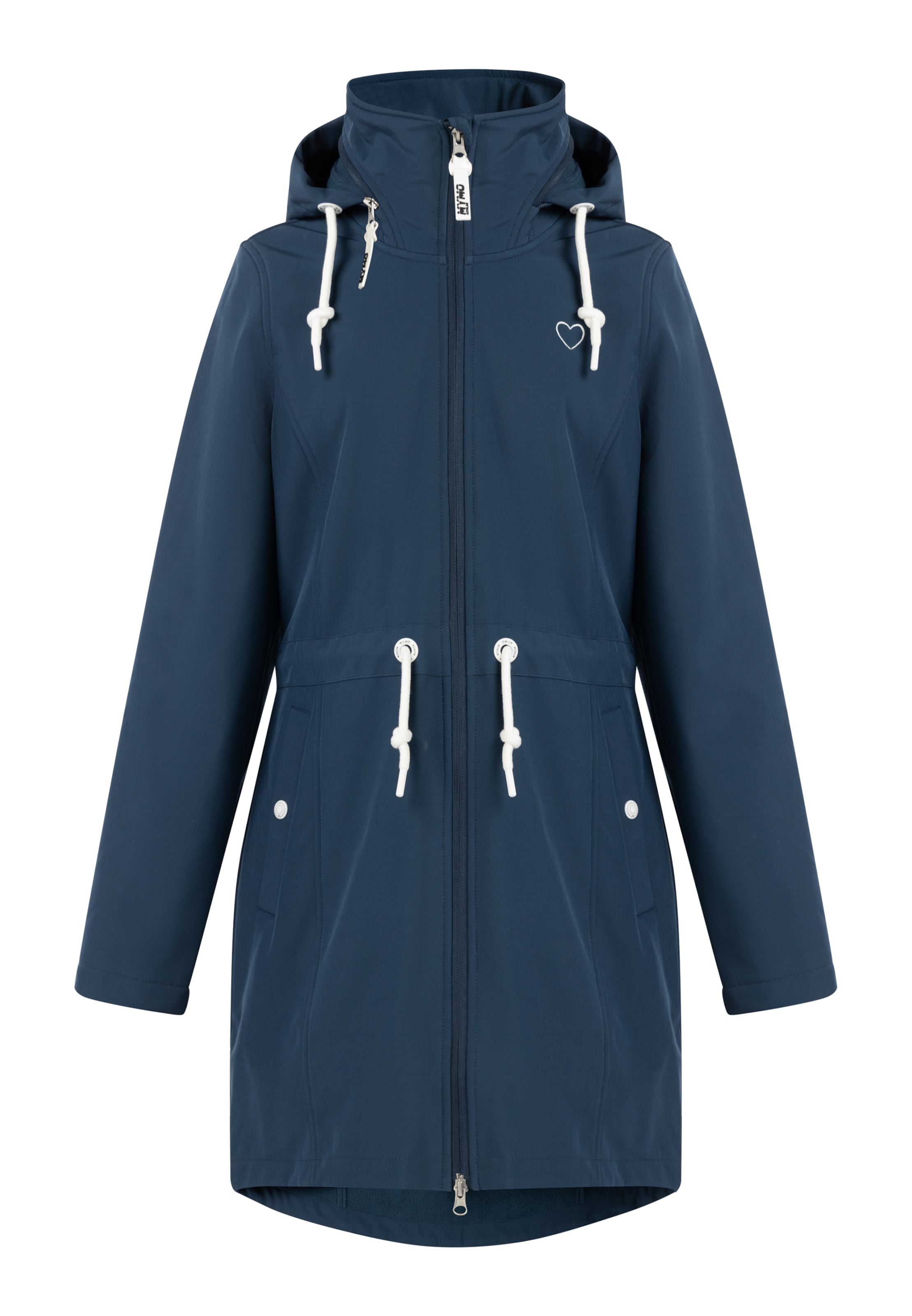 myMo ATHLSR Функционално палто в синьо: отпред