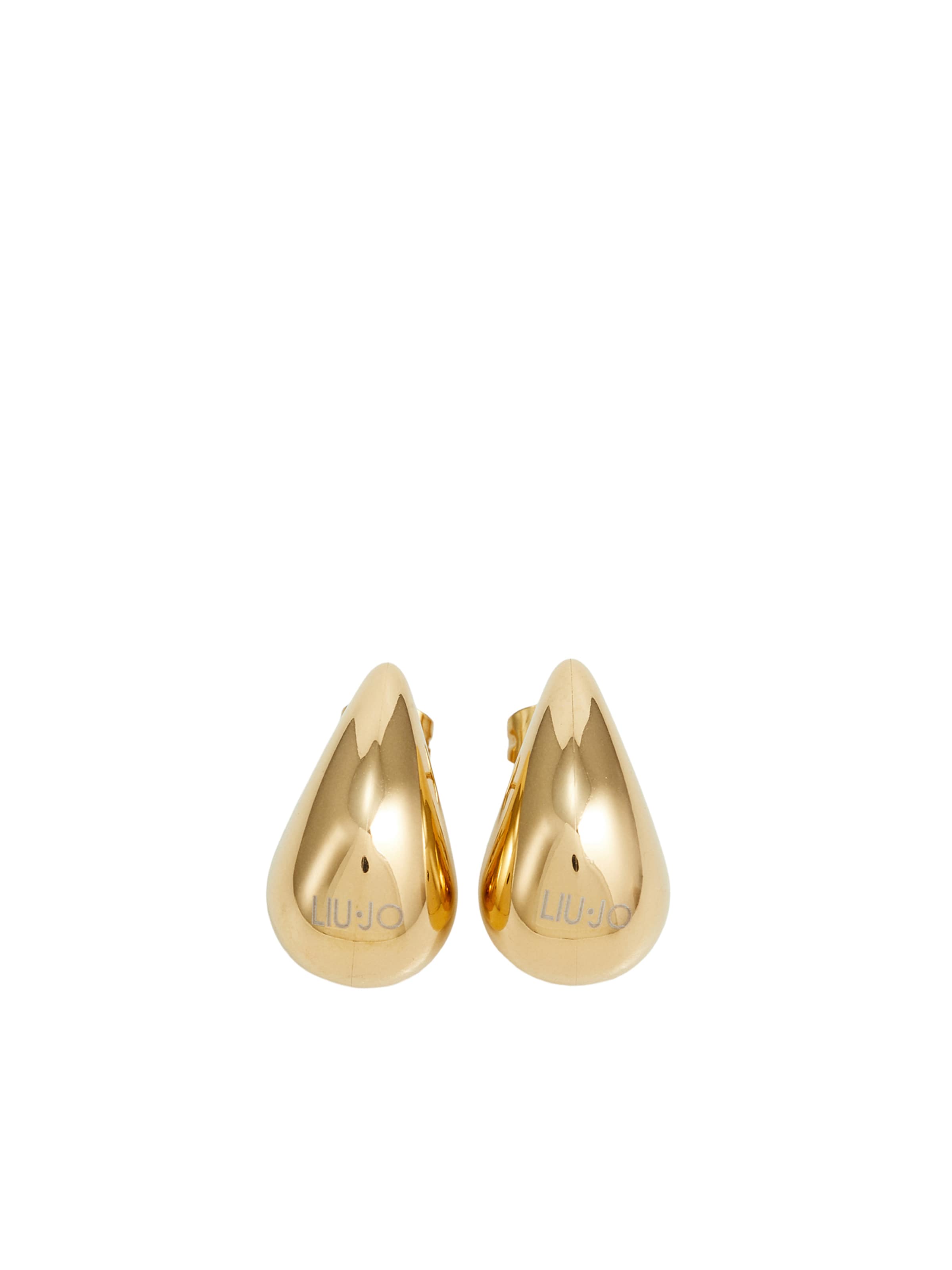 Boucles d'oreilles Liu Jo en or : devant