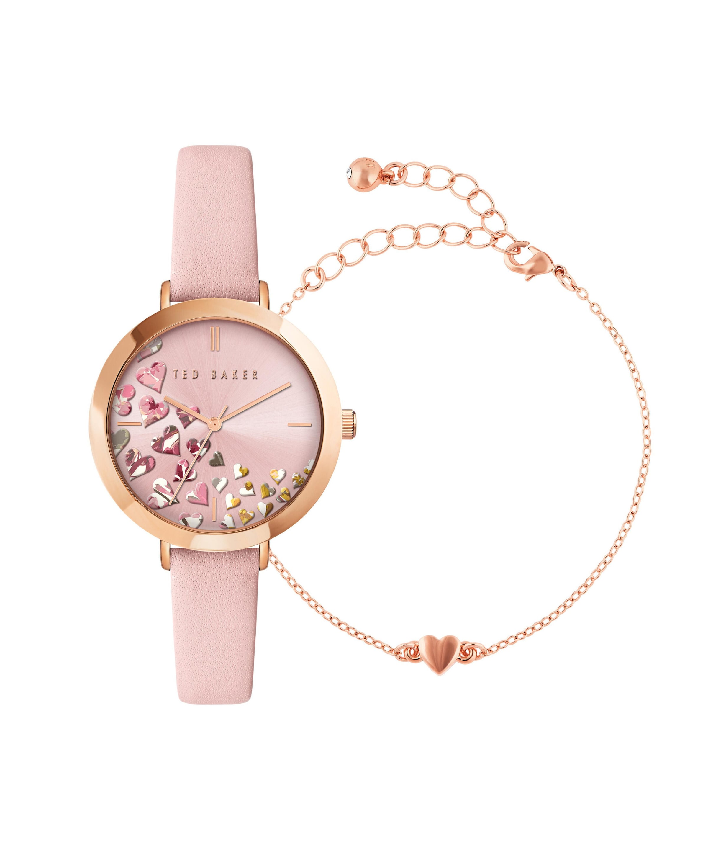 Orologio analogico 'Ammy Iconic' di Ted Baker in rosa: frontale
