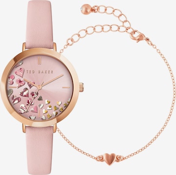 Ted Baker Analog watch 'Ammy Iconic' in Pink: front