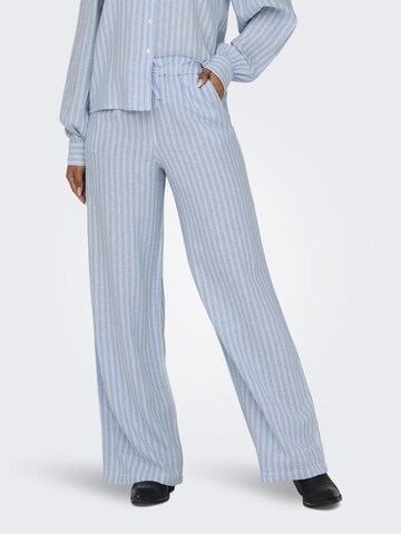 Wide Leg Pantalon ONLY en bleu : devant