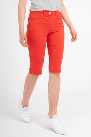 Recover Pants Slimfit Broek in Rood