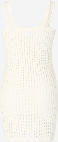 Gap Petite Úpletové šaty – bílá