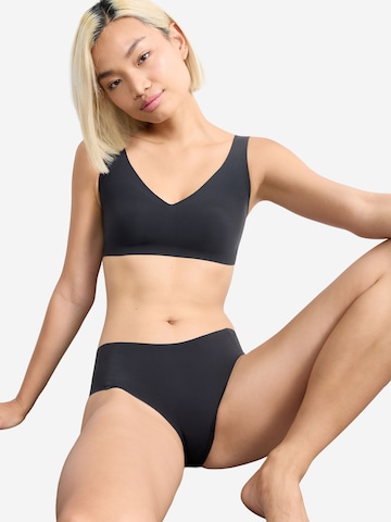 SLOGGI T-shirt Bra ' Blue ZERO Feel 20 ' in Black