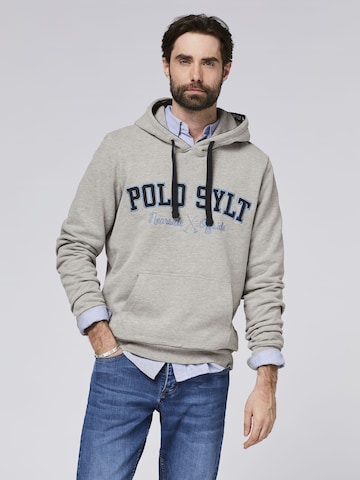Polo Sylt Sweatshirt in Grey: front