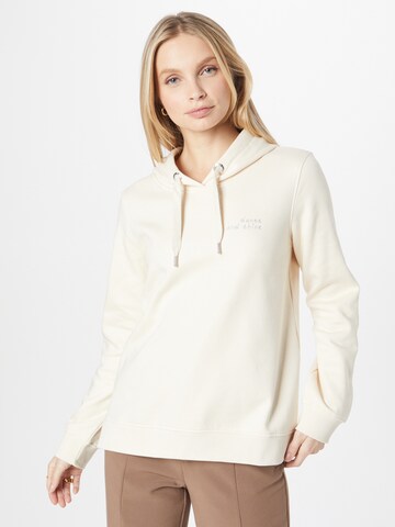 TOM TAILOR Sweatshirt in Beige: front