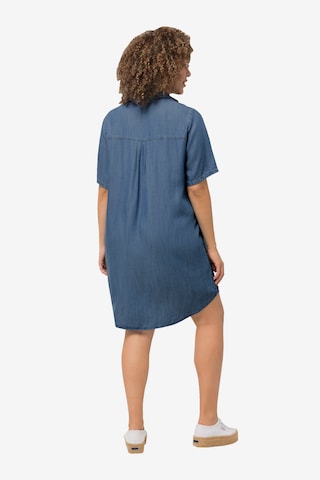 Robe-chemise Ulla Popken en bleu