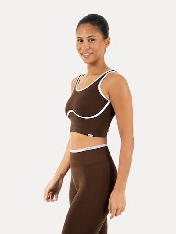 Smilodox Sporttop in Bruin