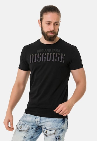 T-Shirt CIPO & BAXX en noir
