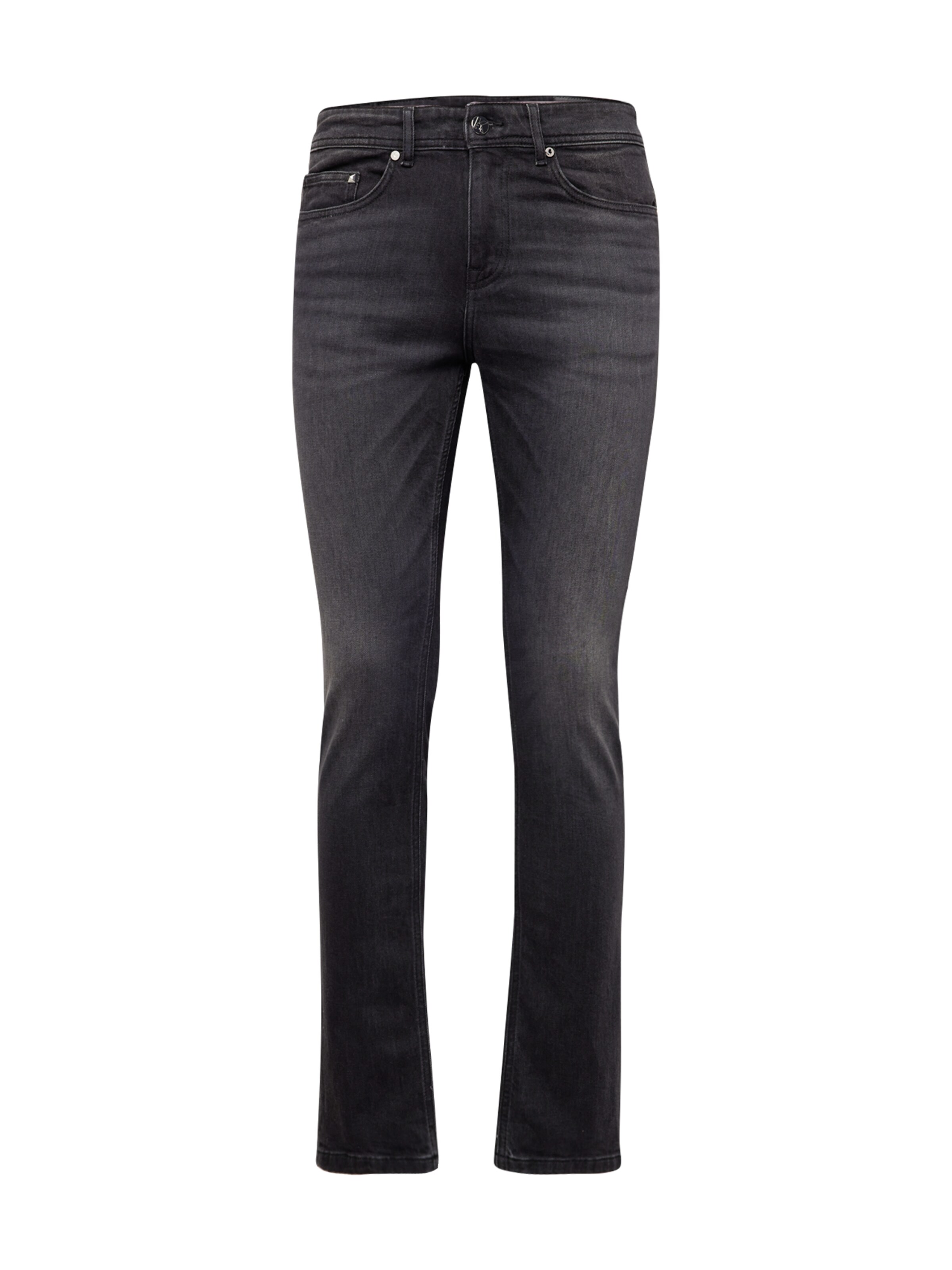 Karl Lagerfeld Regular Jeans in Black: front