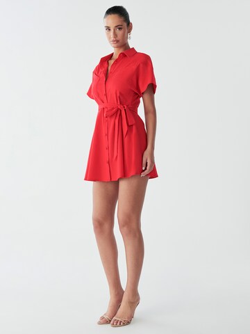 Robe-chemise 'Lori' BWLDR en rouge