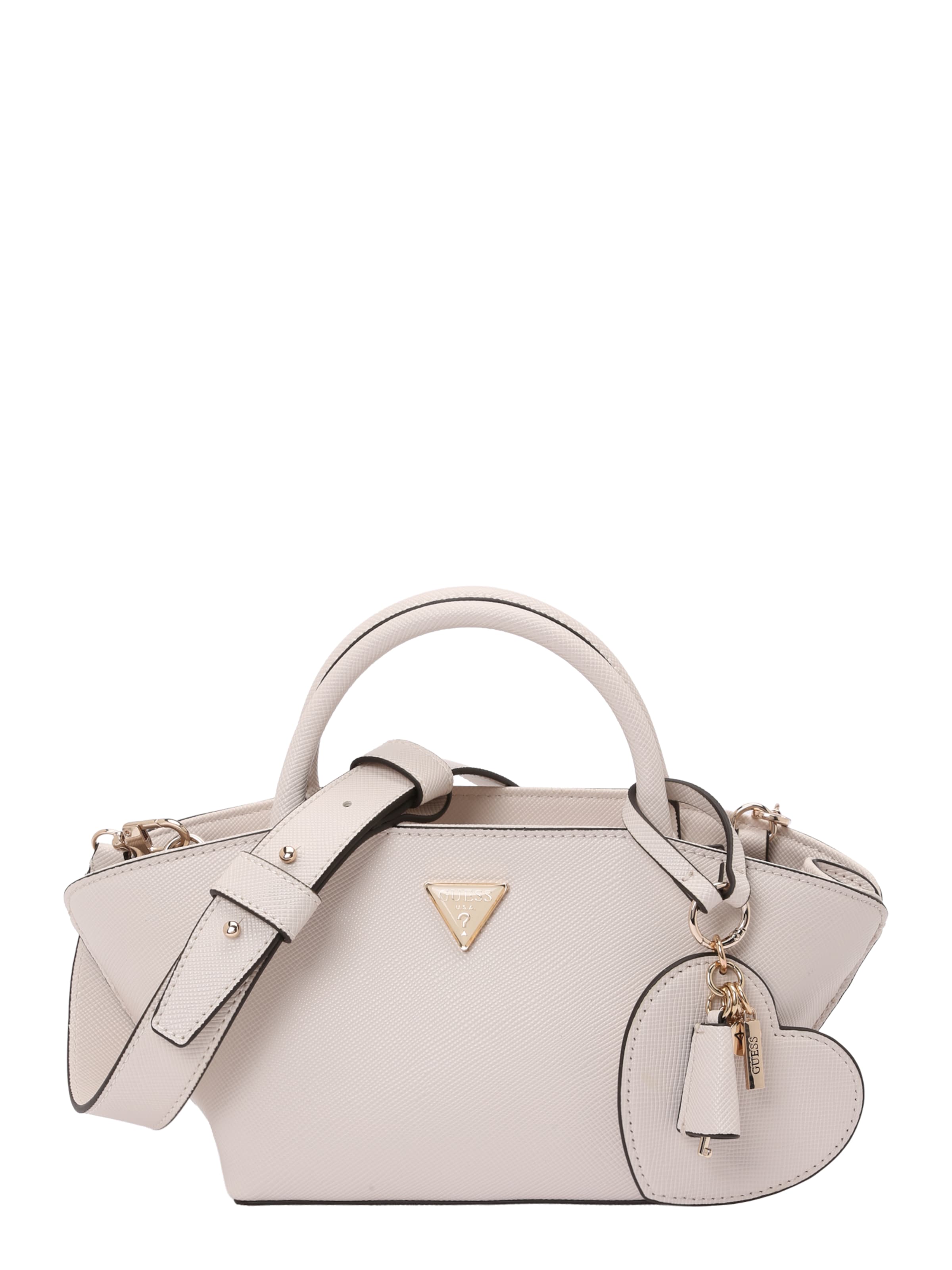 Borsa a mano 'BOLENA MINI SATCHEL' di GUESS in grigio: frontale