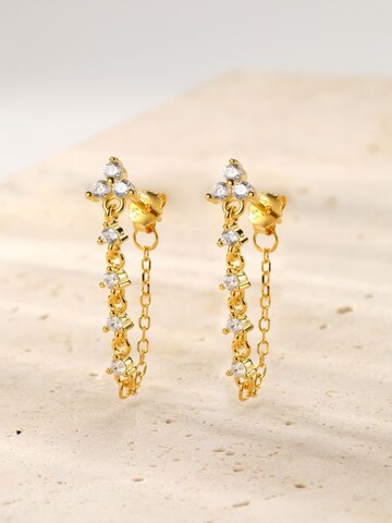 Boucles d'oreilles 'Blossom' Hey Happiness en or