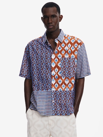 Desigual Regular fit Πουκάμισο σε ανάμεικτα χρώματα: μπροστά