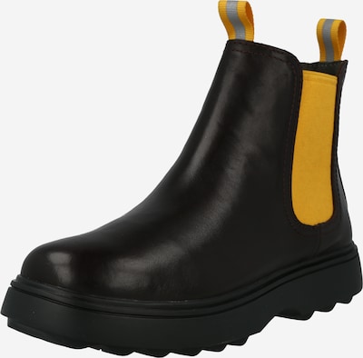 CAMPER Bottes 'Norte' en brun foncé / jaune, Vue avec produit