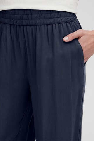 Oxmo Wide Leg Hose 'Elisabeth' in Blau