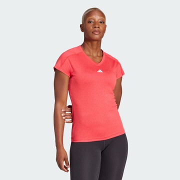 ADIDAS PERFORMANCE Functioneel shirt 'Train Essentials' in Rood: voorkant