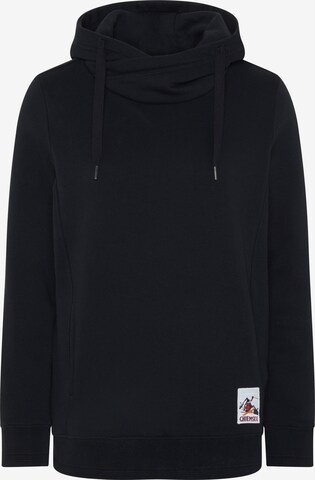 CHIEMSEE Sweatshirt in Black: front