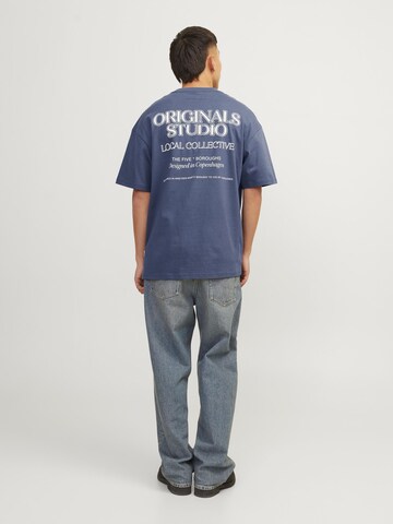 T-Shirt 'Brooklyn' JACK & JONES en bleu