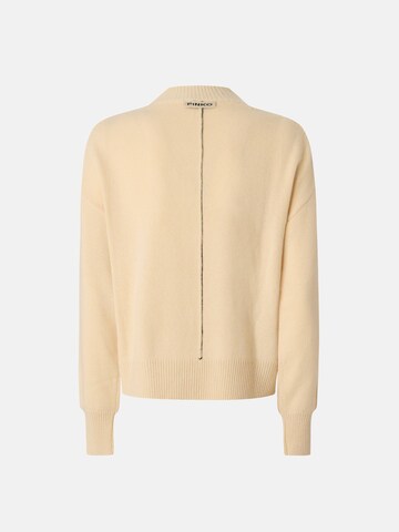 PINKO Sweter 'Sparta Maglia' w kolorze beżowy