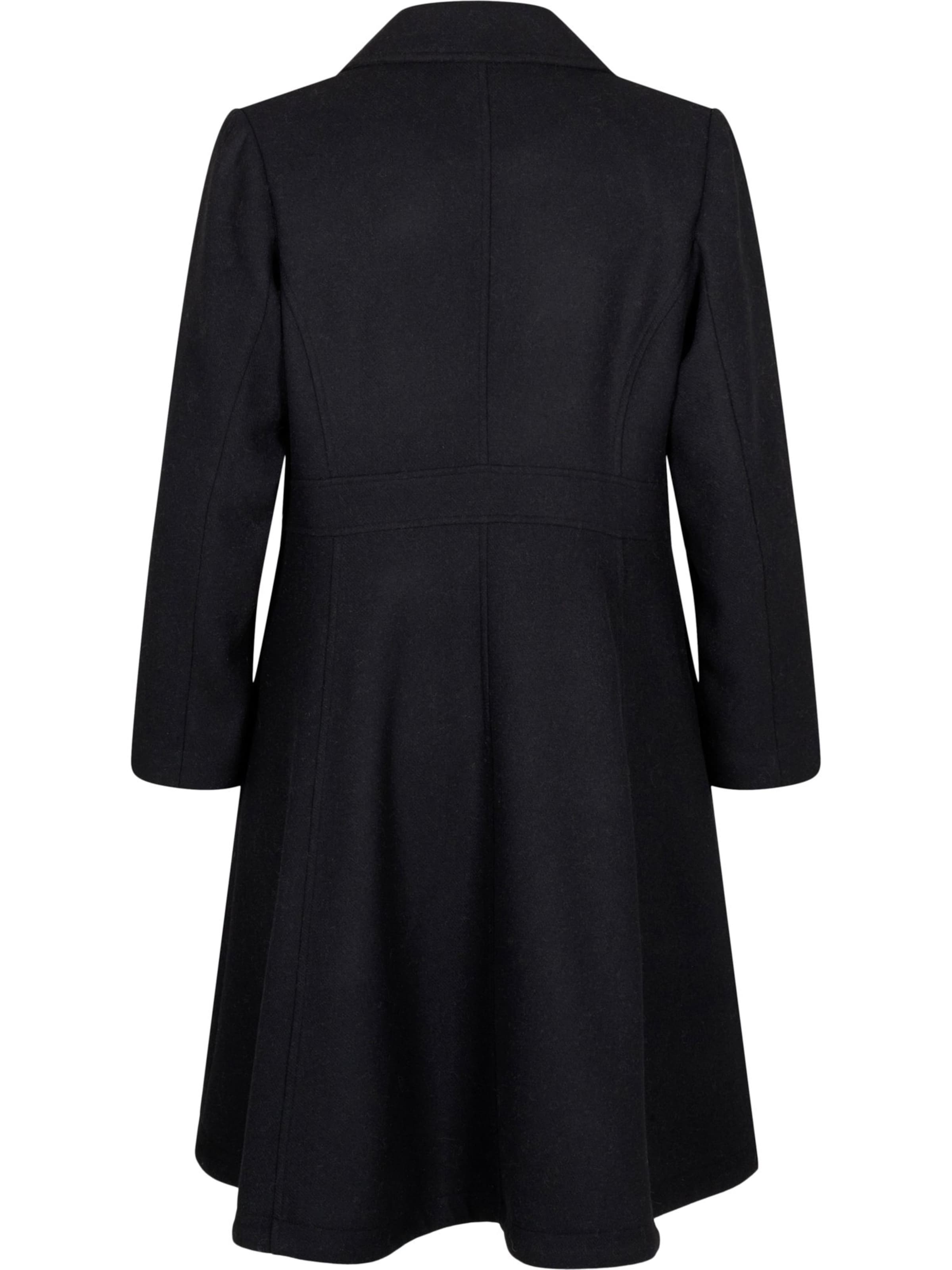 Zizzi Зимнее пальто 'MAVA' в Черный