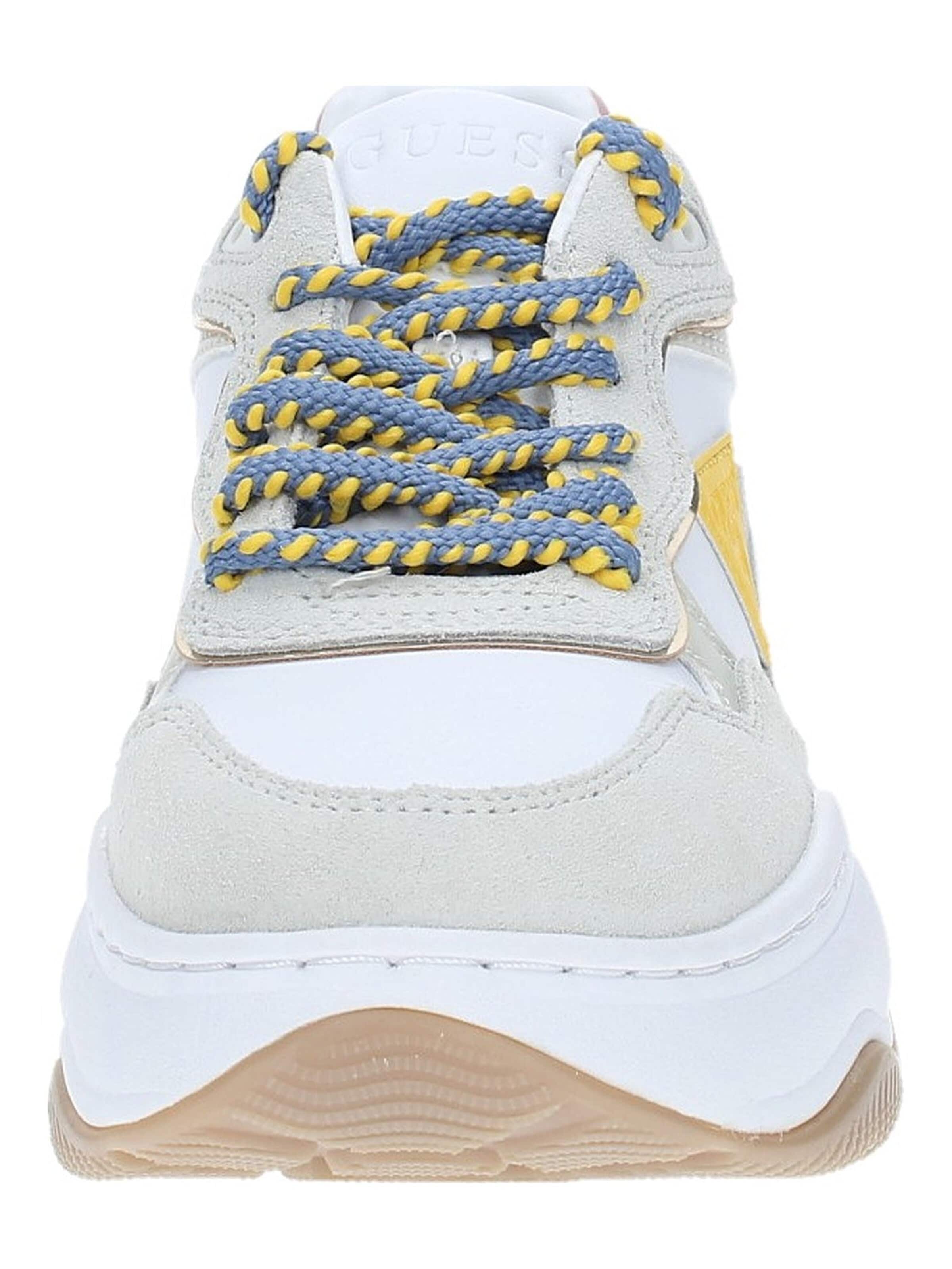 Sneaker bassa 'Guess FLPHAPPEL12' di GUESS in bianco