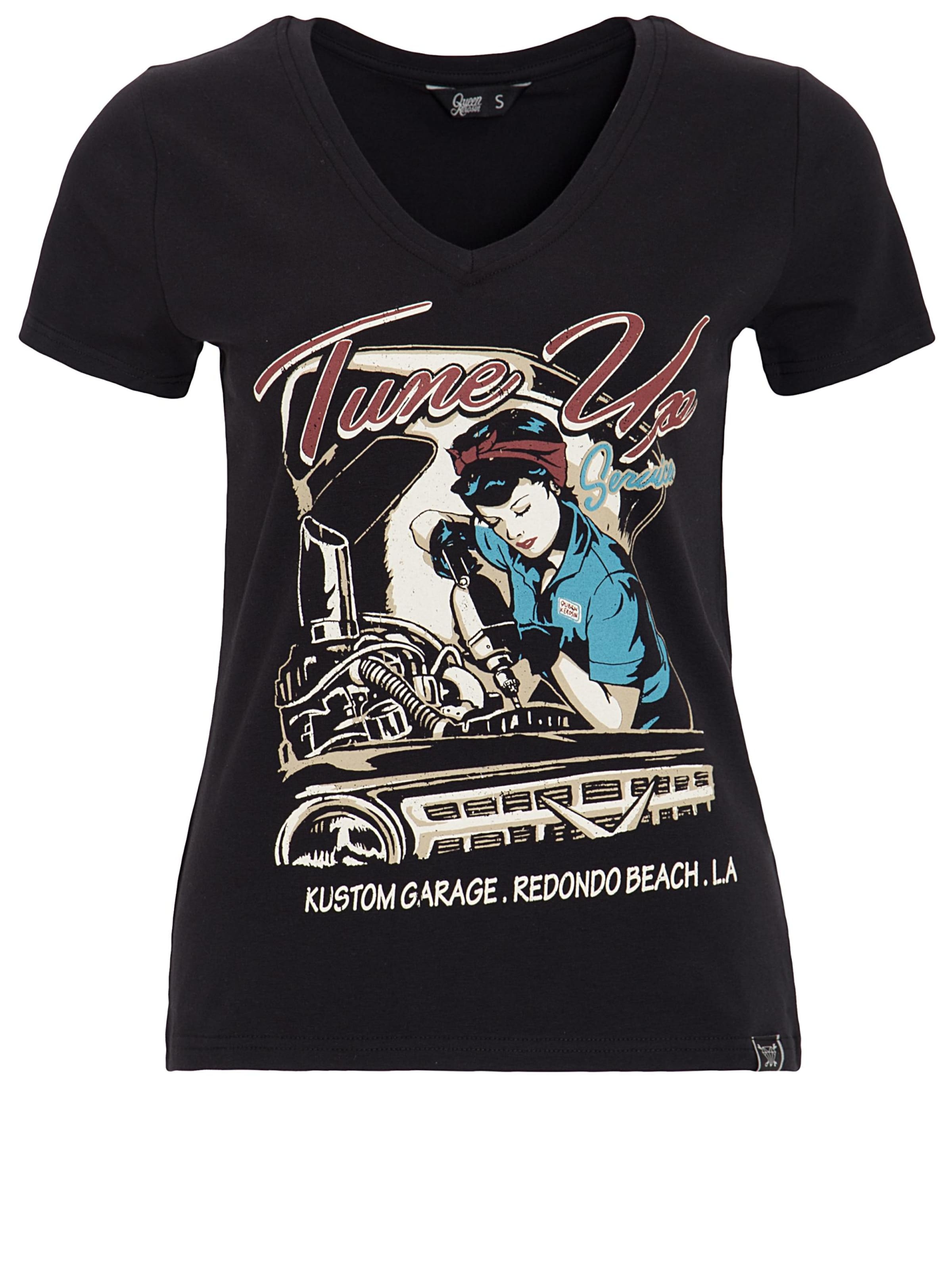 Queen Kerosin Shirt in Black: front