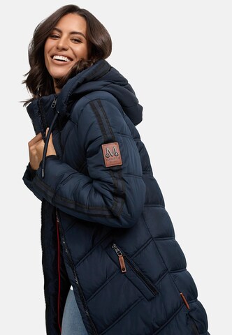 MARIKOO Wintermantel 'Armasa' in Blau