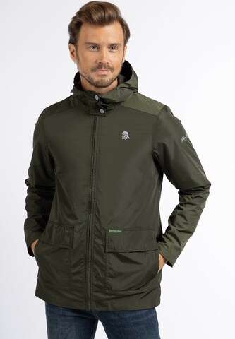 Schmuddelwedda Between-season jacket in Green: front