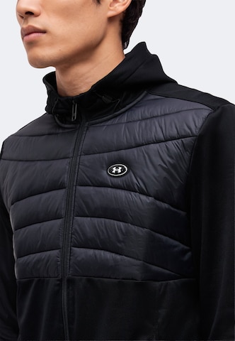 UNDER ARMOUR - Chaqueta deportiva 'AF' en negro: frente