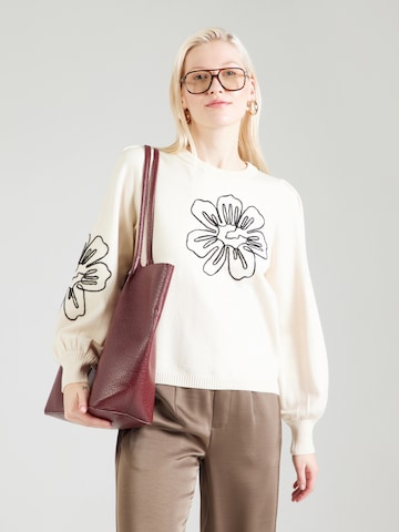 ONLY Trui 'ONLMAGNOLIA' in Beige: voorkant