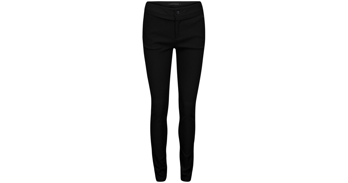 Christian Berg Woman Broek met uitlopende pijpen in zwart online kopen Christian Berg Woman Broek met uitlopende pijpen in zwart online kopen