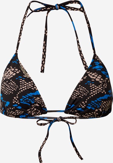 Calvin Klein Swimwear Top de bikini en beige / azul / negro, Vista del producto