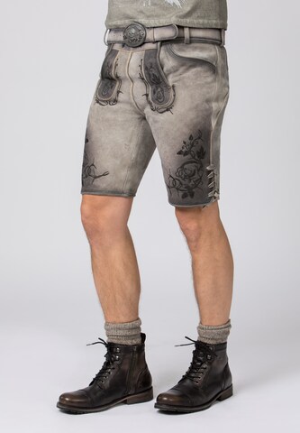 STOCKERPOINT Regular Traditional Pants 'Kramer' in Grey