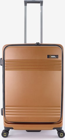 National Geographic Suitcase 'Lodge' in Bronze: front