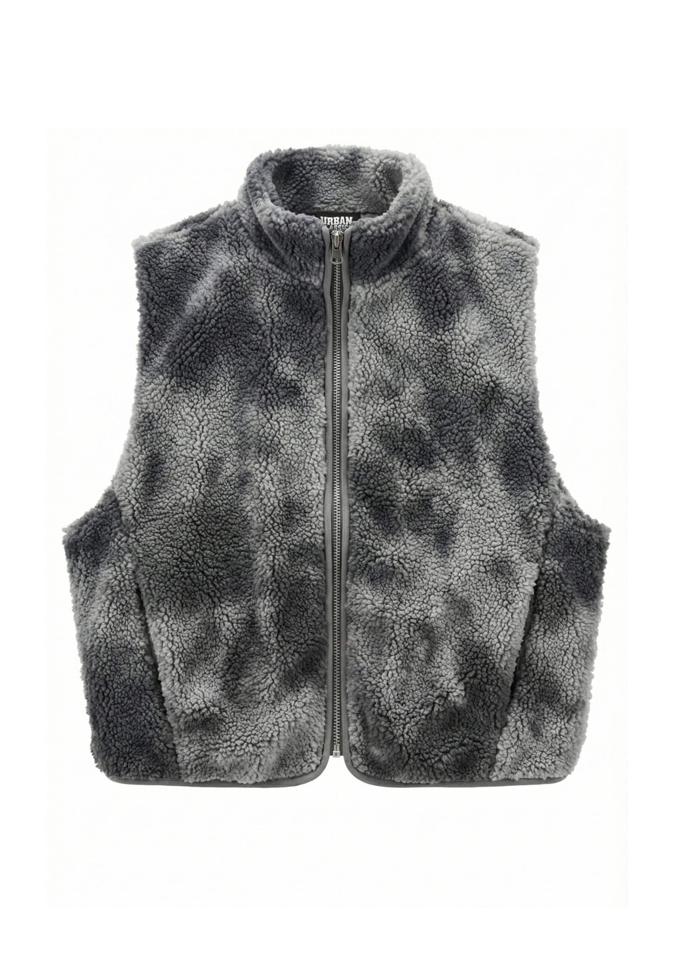 Gilet di Urban Classics in grigio: frontale