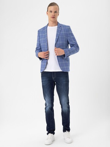 Daniel Hills Slim fit Kavaj i blå