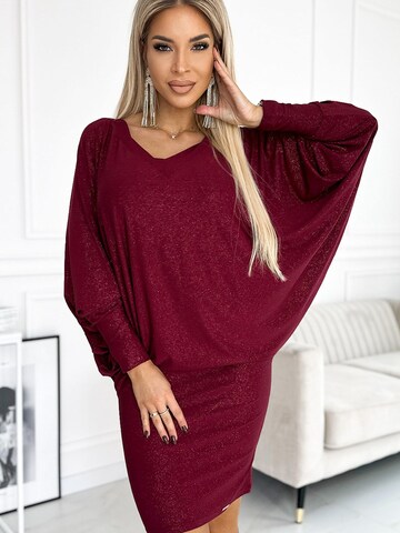 Numoco Abendkleid 'Fledermauskleid' in Rot