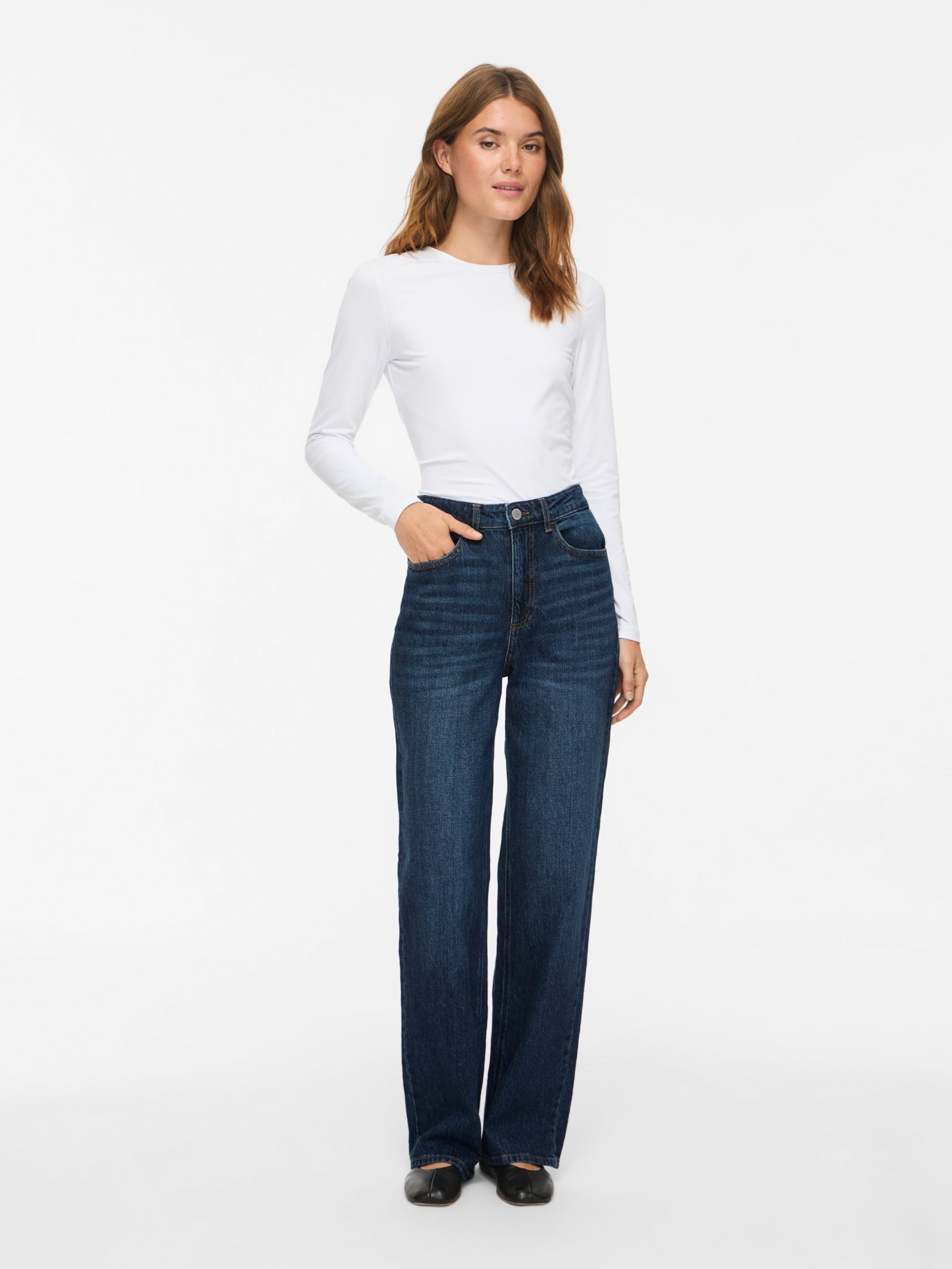 Loosefit Jeans 'VILISA' di VILA in blu: frontale