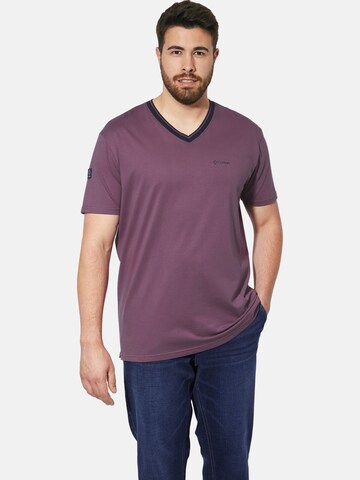 Charles Colby Shirt ' Earl Edeley ' in Blue: front