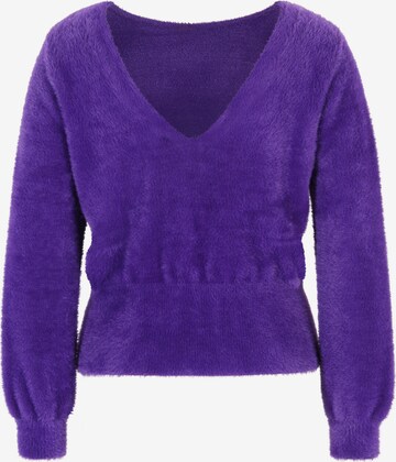 Vera Mont Sweater in Purple