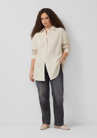 Chemisier QS en beige