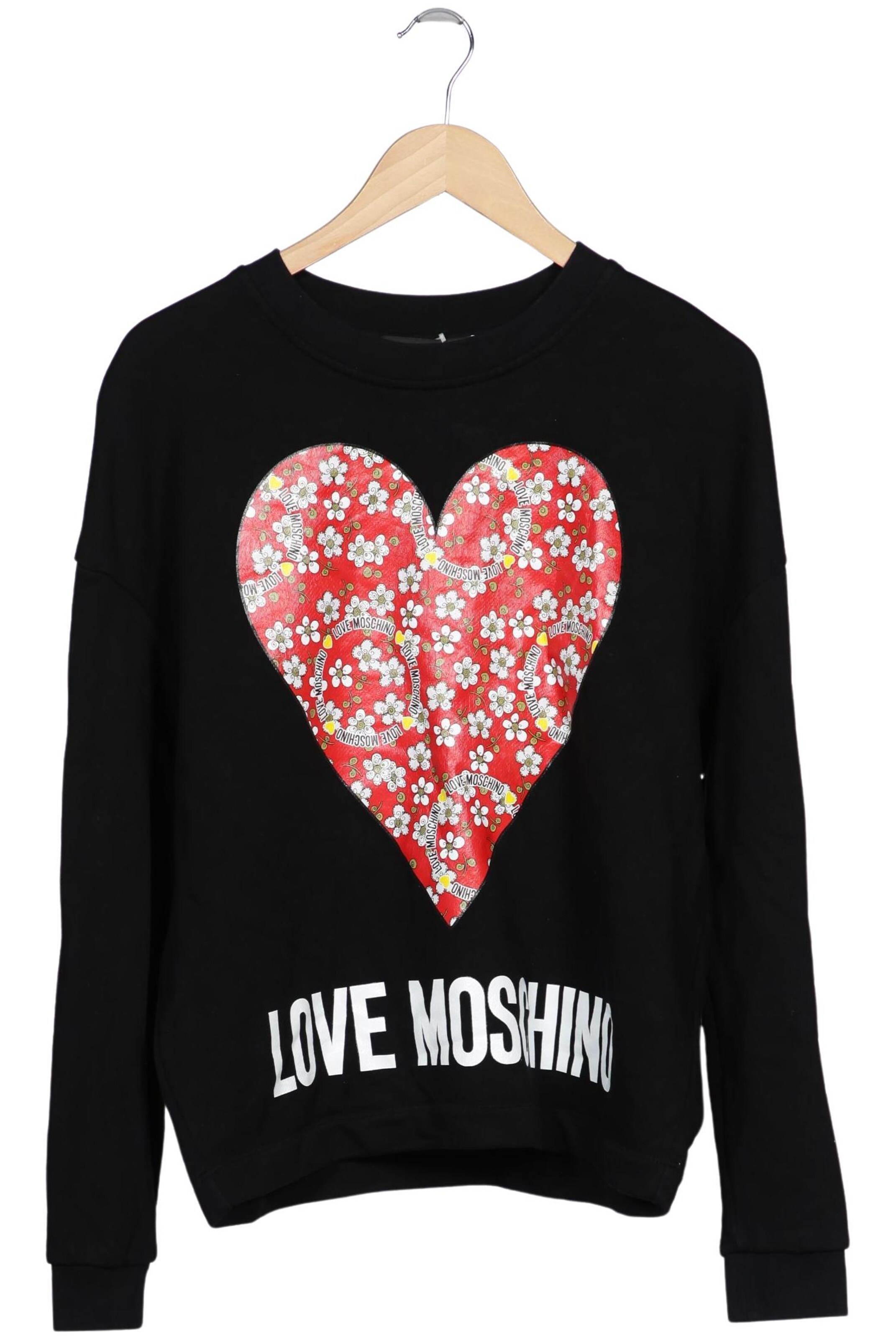 Love Moschino Sweater M in Schwarz: Vorderseite