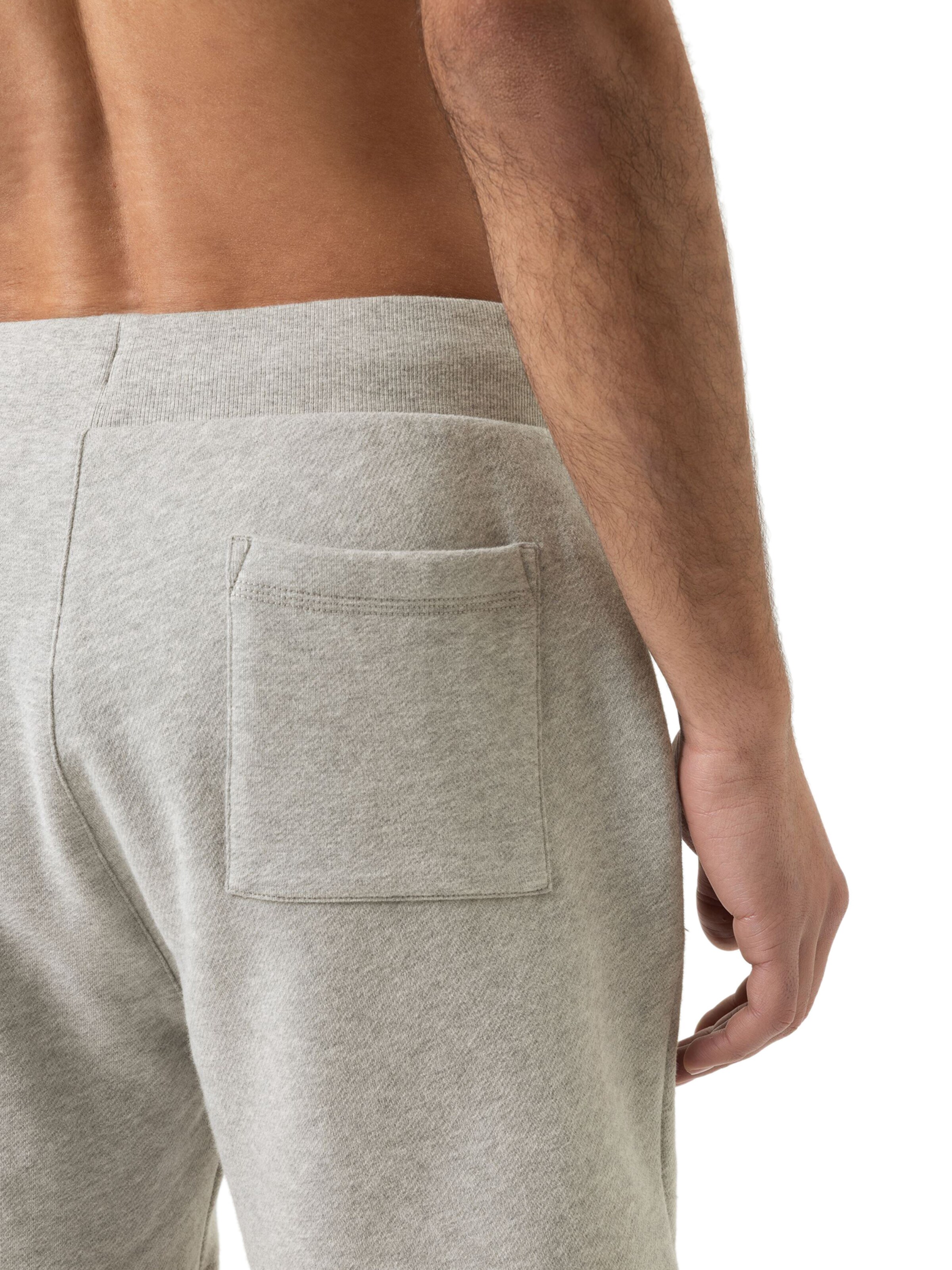 Regular Pantalon 'Cotton Leisure' Mey en gris