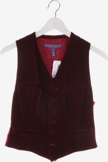RALPH LAUREN Weste in XS in weinrot, Produktansicht