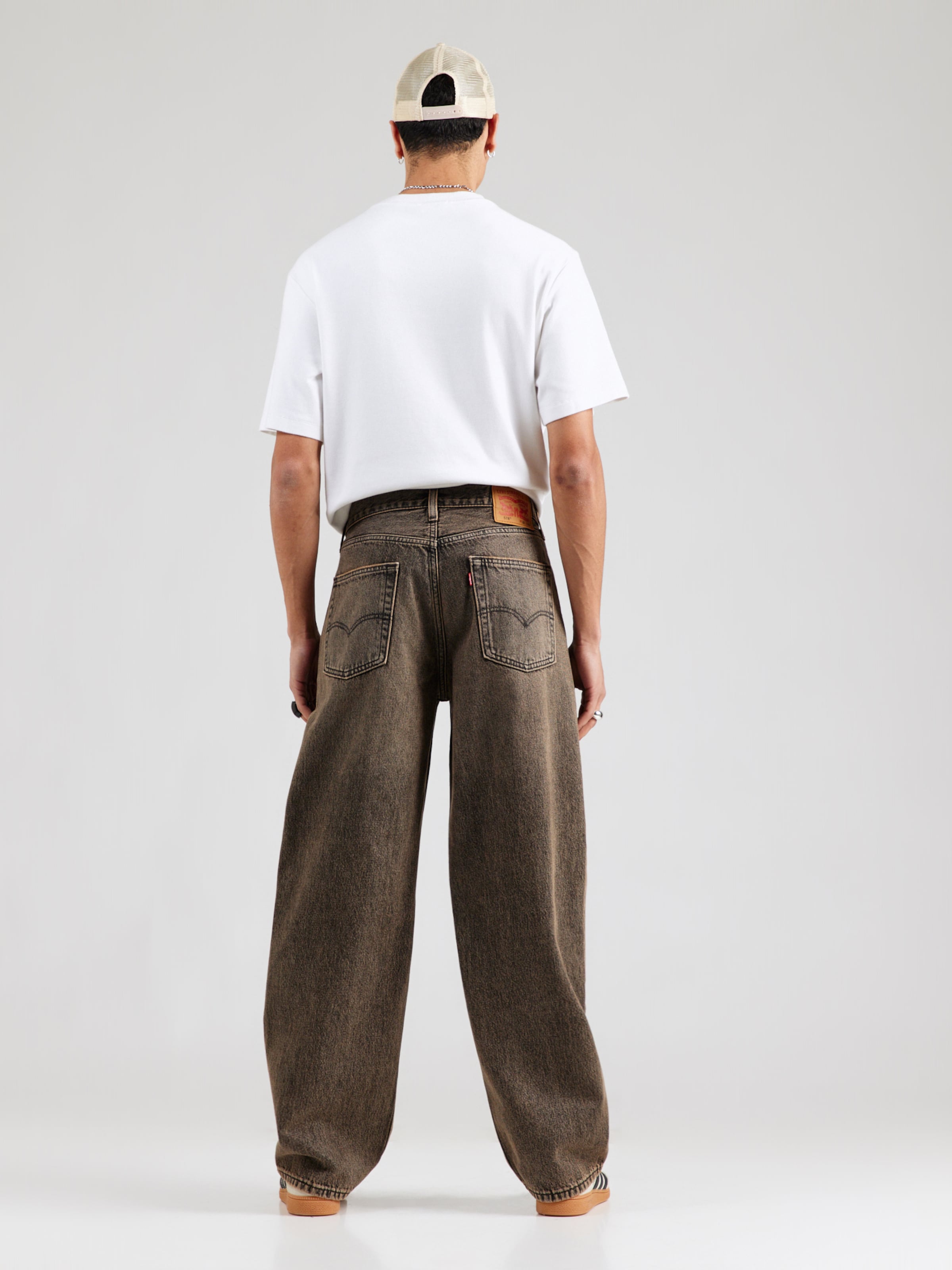LEVI'S ® Baggy Jeans '578® BAGGY' in Brown | ABOUT YOU