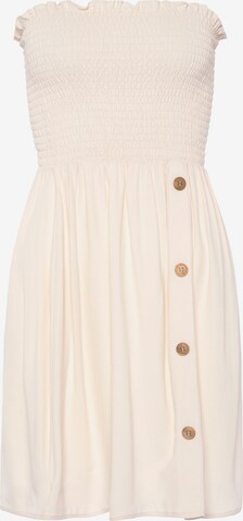 VIVANCE Zomerjurk in Beige: voorkant